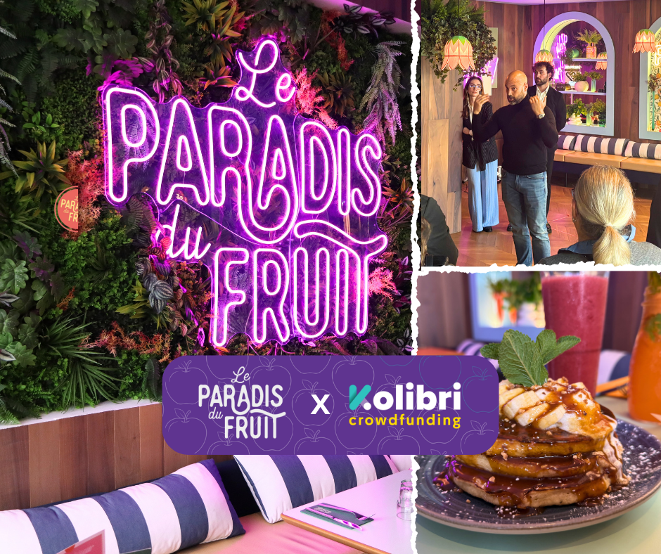 Soirée investisseurs Paradis du Fruit x Kolibri Crowdfunding à Bordeaux, investissement participatif local