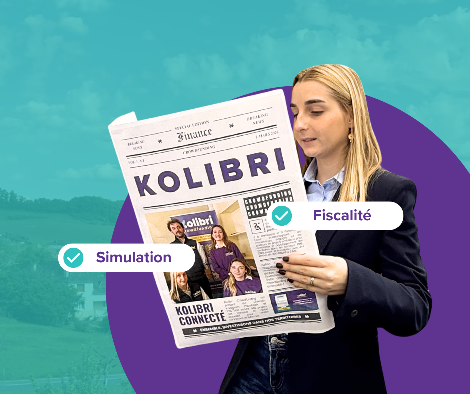 Simulateur crowdfunding Kolibri pour estimer une levée de fonds ou un rendement